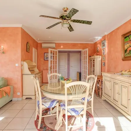 Апартаменты A6- 2 Bdr Incredible Sea View - Ac, Garage & Terrace Антиб