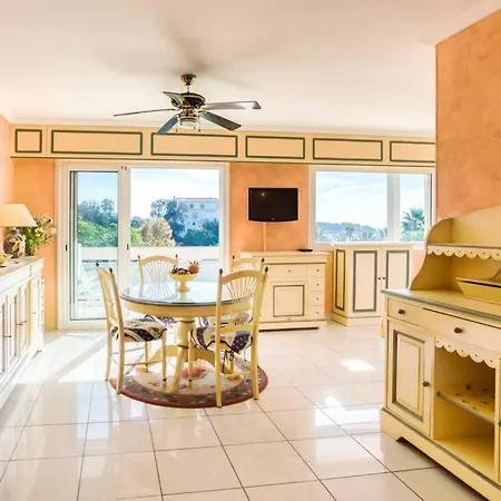 A6- 2 Bdr Incredible Sea View - Ac, Garage & Terrace Апартаменты Антиб