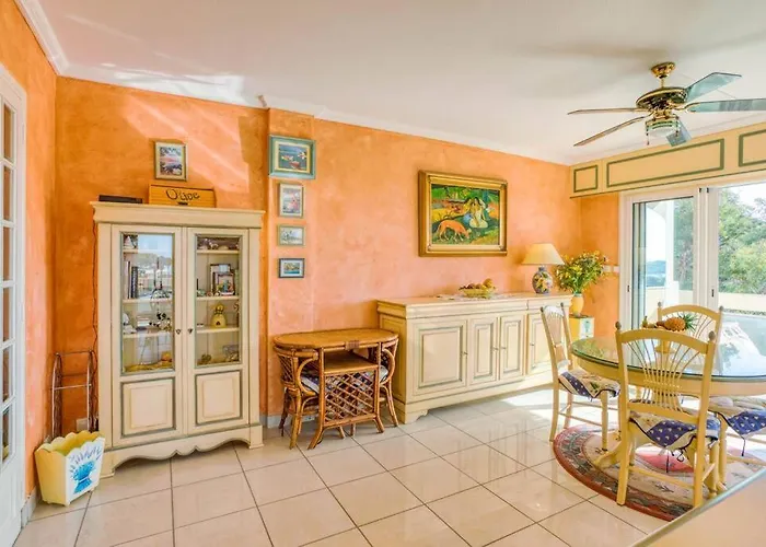 Apartment A6- 2 Bdr Incredible Sea View - Ac, Garage & Terrace Antibes